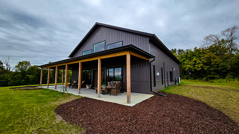 The Cedar: A Stunning Barndominium That Combines Style, Sustainability, and Strength